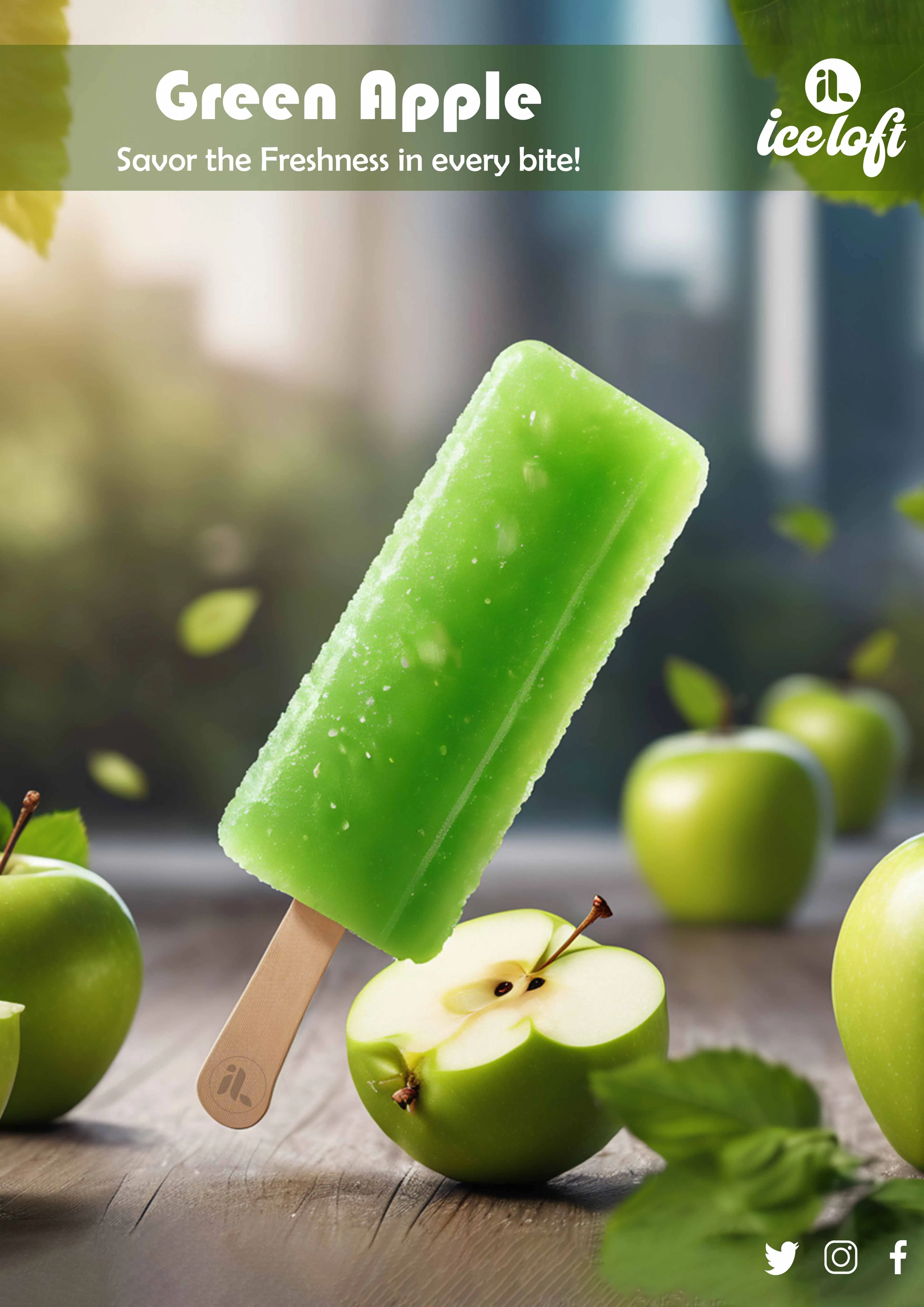Green Apple Ice Cream